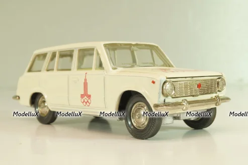 Ваз-2102 А11, кремовый, Олимпиада 80, Тантал/Радон 1:43