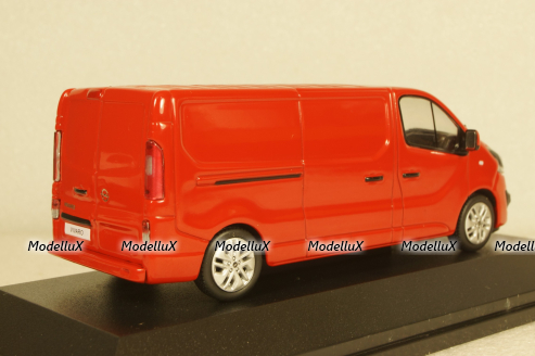 Opel Vivaro B Van, Magma red, 2015, iScale 1:43