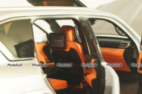 Lexus LX600 2022, silver, LCD43013SI, LCD 1:43