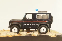 Land Rover Defender 90 Carabinieri from movie "Quantum of solace" 2008, blue, James Bond Modellauto Collection #65, Altaya 1:43