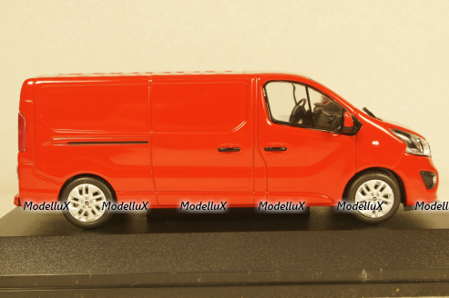 Opel Vivaro B Van, Magma red, 2015, iScale 1:43