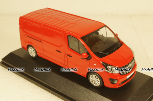 Opel Vivaro B Van, Magma red, 2015, iScale 1:43