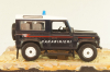 Land Rover Defender 90 Carabinieri from movie "Quantum of solace" 2008, blue, James Bond Modellauto Collection #65, Altaya 1:43