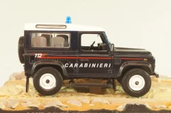 Land Rover Defender 90 Carabinieri from movie "Quantum of solace" 2008, blue, James Bond Modellauto Collection #65, Altaya 1:43