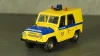 Toyota Crown Taxi 2004, blue, MOC083, IXO 1:43