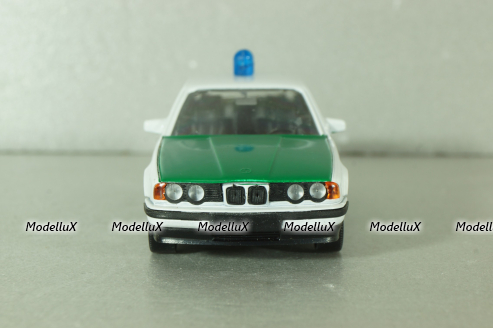 BMW 535i Polizei (E34) 1987, white/green, 1153, Shabak 1:43