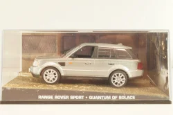 Range Rover Sport from movie "Quantum of solace" 2008, silver, James Bond Modellauto Collection #79, Altaya 1:43 С Журналом!