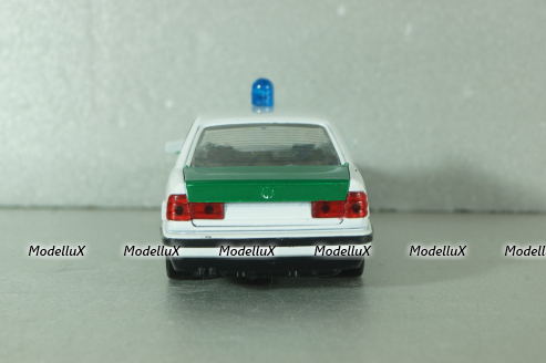 BMW 535i Polizei (E34) 1987, white/green, 1153, Shabak 1:43