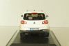 Volkswagen Tiguan 2007, white (dirty version), Schuco 1:43