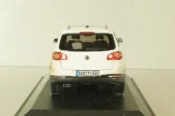 Volkswagen Tiguan 2007, white (dirty version), Schuco 1:43