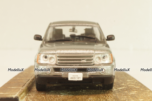 Range Rover Sport from movie "Quantum of solace" 2008, silver, James Bond Modellauto Collection #79, Altaya 1:43 С Журналом!