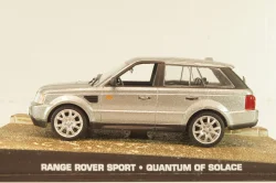 Range Rover Sport from movie "Quantum of solace" 2008, silver, James Bond Modellauto Collection #79, Altaya 1:43 С Журналом!