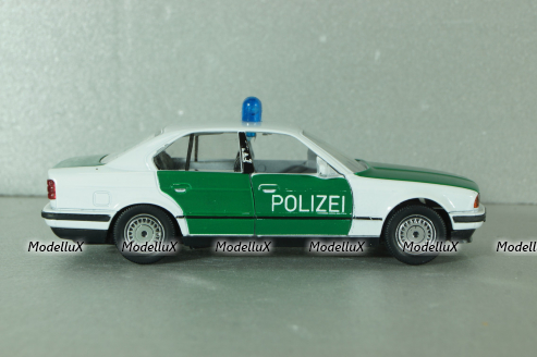 BMW 535i Polizei (E34) 1987, white/green, 1153, Shabak 1:43