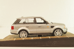 Range Rover Sport from movie "Quantum of solace" 2008, silver, James Bond Modellauto Collection #79, Altaya 1:43 С Журналом!