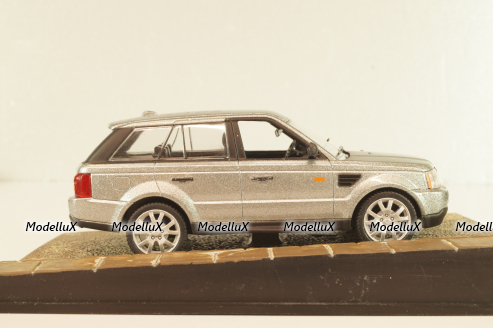 Range Rover Sport from movie "Quantum of solace" 2008, silver, James Bond Modellauto Collection #79, Altaya 1:43 С Журналом!