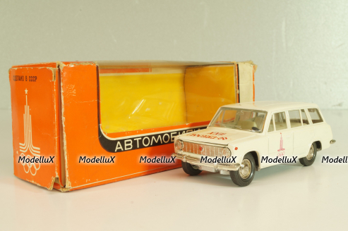 Ваз-2102 А11, кремовый, Олимпиада 80, январь 19.г., Тантал/Радон 1:43