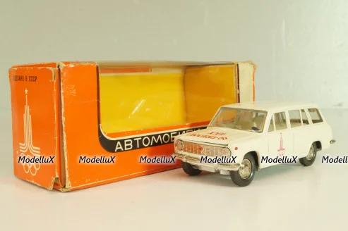 Ваз-2102 А11, кремовый, Олимпиада 80, январь 19.г., Тантал/Радон 1:43