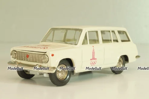 Ваз-2102 А11, кремовый, Олимпиада 80, январь 19.г., Тантал/Радон 1:43