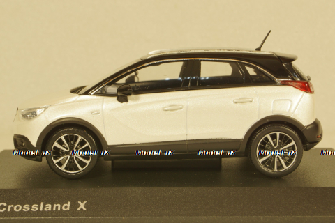 Opel Crossland X, white/black, IScale 1:43