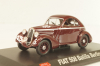 Fiat 508 Balilla Berlinetta #45 Mille Miglia 1936, brown, Hachette 1:43