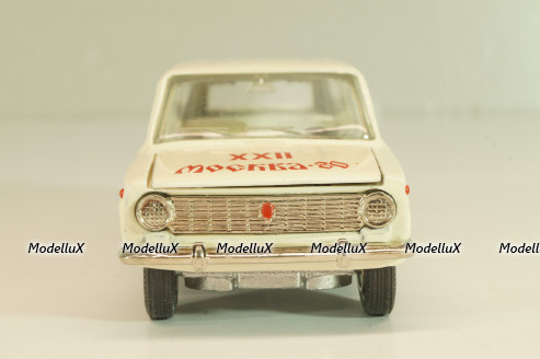 Ваз-2102 А11, кремовый, Олимпиада 80, январь 19.г., Тантал/Радон 1:43