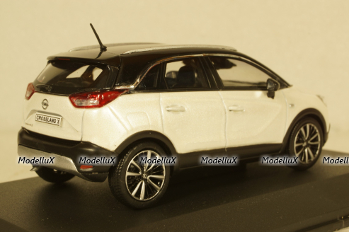 Opel Crossland X, white/black, IScale 1:43