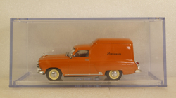 Газ-М21 грузовой фургон холодильник оранжевый, Алник43 1:43
