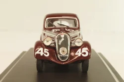 Fiat 508 Balilla Berlinetta #45 Mille Miglia 1936, brown, Hachette 1:43