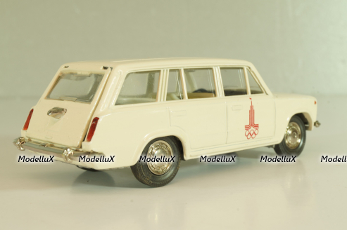 Ваз-2102 А11, кремовый, Олимпиада 80, январь 19.г., Тантал/Радон 1:43