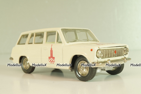 Ваз-2102 А11, кремовый, Олимпиада 80, январь 19.г., Тантал/Радон 1:43