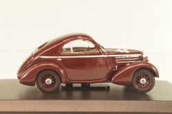 Fiat 508 Balilla Berlinetta #45 Mille Miglia 1936, brown, Hachette 1:43
