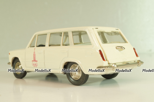 Ваз-2102 А11, кремовый, Олимпиада 80, январь 19.г., Тантал/Радон 1:43