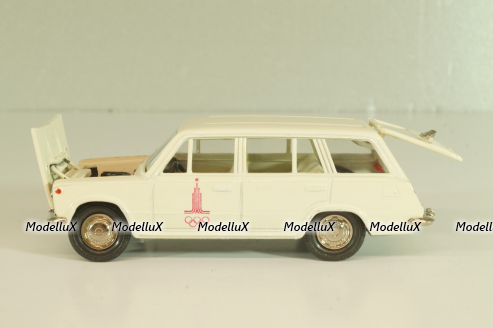Ваз-2102 А11, кремовый, Олимпиада 80, январь 19.г., Тантал/Радон 1:43