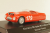 Cisitalia 202 Spyder #179 Mille Miglia 1947, Nuvolari/Carena, red, 518222, Starline 1:43