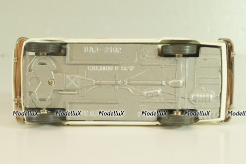 Ваз-2102 А11, кремовый, Олимпиада 80, январь 19.г., Тантал/Радон 1:43