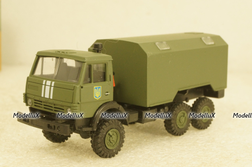 Камаз-4310 кунг, военный Украина, Herpa 1:87