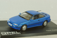Opel Calibra V6 1993, blue metallic, OPC016, Opel Collection #16 1:43 Уценка!