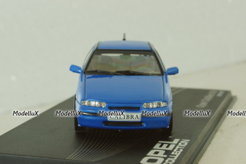 Opel Calibra V6 1993, blue metallic, OPC016, Opel Collection #16 1:43 Уценка!