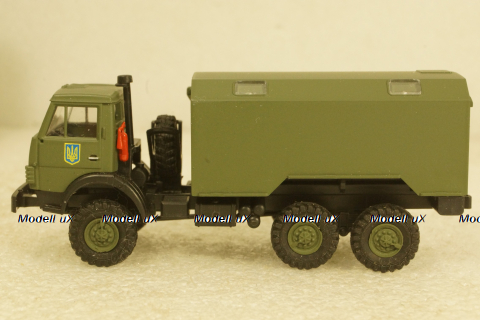 Камаз-4310 кунг, военный Украина, Herpa 1:87