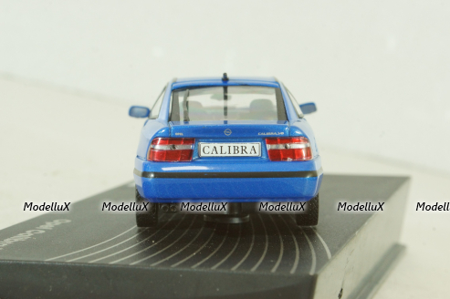 Opel Calibra V6 1993, blue metallic, OPC016, Opel Collection #16 1:43 Уценка!