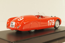 Cisitalia 202 Spyder #179 Mille Miglia 1947, Nuvolari/Carena, red, 518222, Starline 1:43