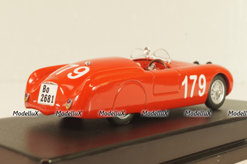 Cisitalia 202 Spyder #179 Mille Miglia 1947, Nuvolari/Carena, red, 518222, Starline 1:43