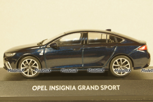 Opel Insignia Grand Sport, deepsea blue, 2017, iScale 1:43