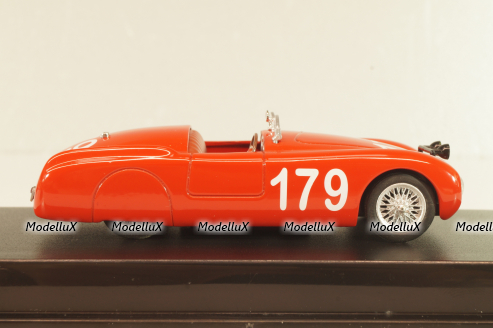 Cisitalia 202 Spyder #179 Mille Miglia 1947, Nuvolari/Carena, red, 518222, Starline 1:43