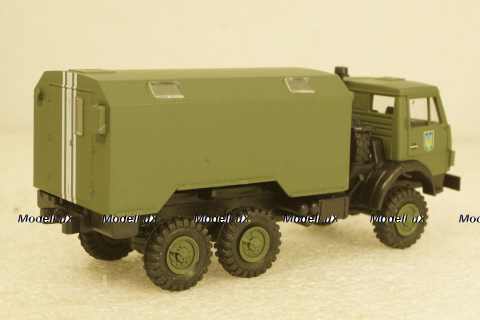 Камаз-4310 кунг, военный Украина, Herpa 1:87