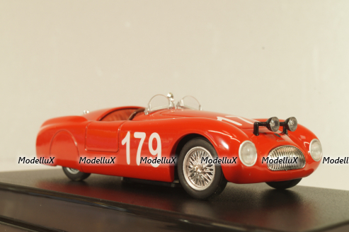 Cisitalia 202 Spyder #179 Mille Miglia 1947, Nuvolari/Carena, red, 518222, Starline 1:43