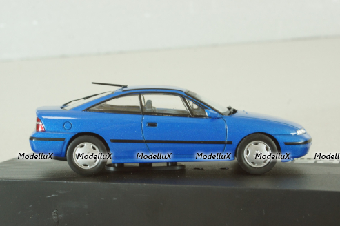 Opel Calibra V6 1993, blue metallic, OPC016, Opel Collection #16 1:43 Уценка!