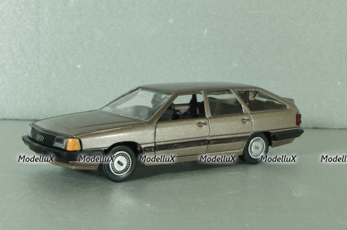 Audi 100 Avant (С3) 1982, light brown, 1020LB, Schabak 1:43