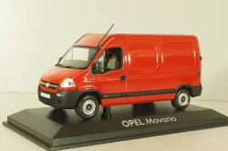 Opel Movano 2003 van hight roof, red, Norev 1:43