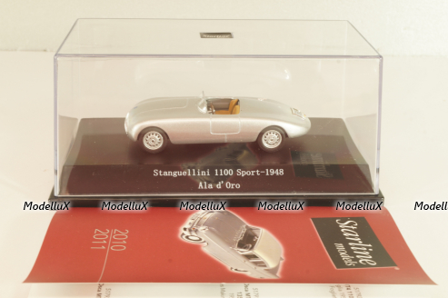 Stanguellini 1100 Sport 1948 Ala d'Oro, silver, 540131, Starline 1:43